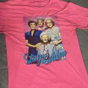The Golden Girls Women's Large Pink Shirt